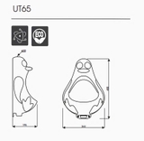 Bồn tiểu nam Thiên Thanh Ducky UT65 treo tường