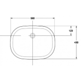 Lavabo chậu rửa mặt American Standard 0458-WT âm bàn