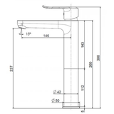Vòi lavabo chậu rửa mặt American Standard WF-0703 nóng lạnh cổ cao