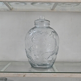 Bình thủy tinh ngâm rượu 19 lít long phụng có vòi