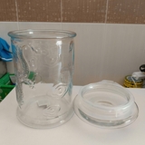 Bình thủy tinh ngâm rượu trụ rồng 6 lít có vòi