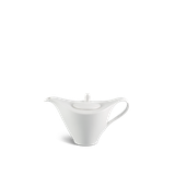 Bình trà cao sứ Minh Long 0.45 L + nắp - Anh Vũ IFP - Trắng Ngà
