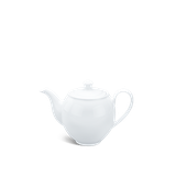 Bình trà + nắp sứ Minh Long - Camellia - Trắng
