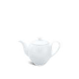 Bình trà + nắp sứ Minh Long - Camellia - Trắng