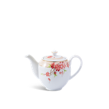 Bình trà sứ Minh Long 0.8 L + nắp - Camellia - Hoa Đào