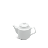 Bình trà sứ Minh Long 1.1 L + nắp - Jasmine Lys - Trắng Ngà