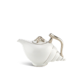 Bình trà sứ Minh Long 1.2 L+nắp - Ngọc Biển IFP - Chỉ Bạch Kim