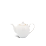 Bình trà sứ Minh Long + nắp - Camellia - Chỉ Vàng