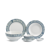 Bộ đồ ăn sứ Minh  22 sản phẩm - Jasmine - Vinh Quy Nhạt