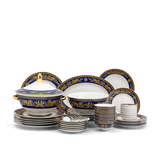 Bộ đồ ăn sứ Minh  10 người 48 sản phẩm - Hoàng Cung - Cẩm Tú