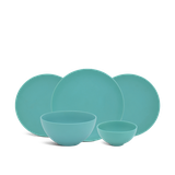 Bộ đồ ăn sứ Minh 17 sản phẩm - Timeless - Màu Xanh Dương