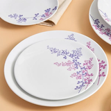 Bộ đồ ăn sứ Minh Long 09 sản phẩm - Daisy - Cỏ Tím