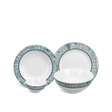 Bộ đồ ăn sứ Minh Long 09 sản phẩm - Jasmine - Vinh Quy Nhạt