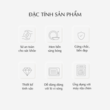Bộ đồ ăn sứ Minh Long 10 sản phẩm - Jasmine - Cá Cơm Sương Mờ