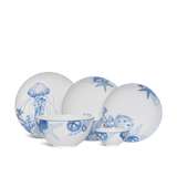 Bộ đồ ăn sứ Minh Long 17 sản phẩm - Timeless IFP - Đại Dương Sương Mờ
