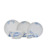 Bộ đồ ăn sứ Minh Long 17 sản phẩm - Timeless IFP - Vườn Nhà Sương Mờ