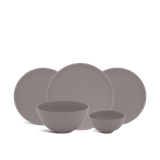 Bộ đồ ăn sứ Minh Long 17 sản phẩm - Timeless - Màu Xám 3