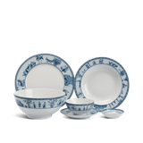Bộ đồ ăn sứ Minh Long 22 sản phẩm - Jasmine - Thôn Dã