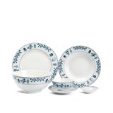 Bộ đồ ăn sứ Minh Long 22 sản phẩm - Jasmine - Tứ Quý