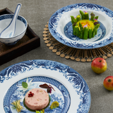 Bộ đồ ăn sứ Minh Long 10 người 48 sản phẩm - Hoàng Cung - Hồn Việt