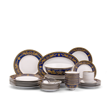 Bộ đồ ăn sứ Minh Long Âu-Á 44 sản phẩm - Hoàng Cung - Cẩm Tú
