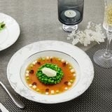 Bộ đồ ăn sứ Minh Long Âu-Á 45 sản phẩm - Đài Các - Trang Trí Bạch Kim