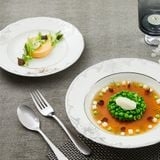 Bộ đồ ăn sứ Minh Long Âu-Á 45 sản phẩm - Đài Các - Trang Trí Bạch Kim