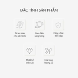 Bộ trà sứ Minh Long 0.35 L - Misc Assortment IFP - Chỉ Vàng