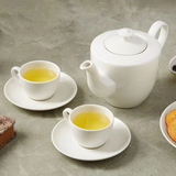 Bộ trà sứ Minh Long 0.65 L - Daisy - Trắng