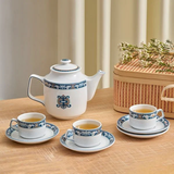 Bộ trà sứ Minh Long 0.7 L - Jasmine - Phước Lộc Thọ