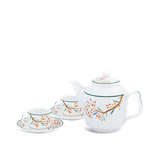Bộ trà sứ Minh Long 0.7 L - Jasmine - Quả Đầu Mùa