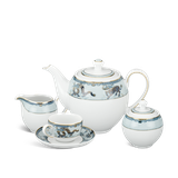 Bộ trà sứ Minh Long 1.1 L - Camellia - Tứ Linh