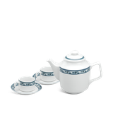 Bộ trà sứ Minh Long 1.1 L - Jasmine - Chim Lạc