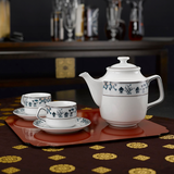 Bộ trà sứ Minh Long 1.1 L - Jasmine - Tứ Quý