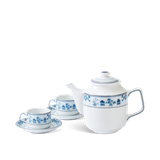 Bộ trà sứ Minh Long 1.1 L - Jasmine - Tứ Quý