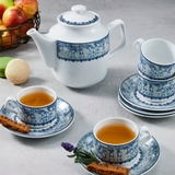Bộ trà sứ Minh Long 0.7 L - Jasmine - Vinh Quy Nhạt