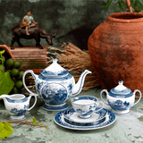 Bộ trà sứ Minh Long 1.3 L - Hoàng Cung - Hồn Việt