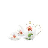 Bộ trà sứ Minh Long cao 0.47 L - Anna - Hương Sen