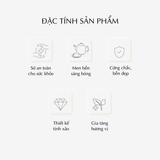 Bộ trà sứ Minh Long elip 0.47 L - Anna - An Nhiên (Minh Nguyệt)