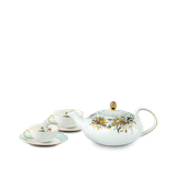 Bộ trà sứ Minh Long elip 0.47 L - Anna - An Nhiên