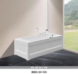 Bồn tắm dài Euroca EU1-1575 dài 1m5 xây