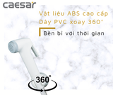 Vòi xịt vệ sinh Caesar BS304A