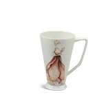 Ca mỏng sứ Minh Long 0.5 L (cô gái) - Tulip ngà - Dịu Dàng