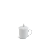 Ca trà sứ Minh Long 0.30 L - Mẫu Đơn - Trắng