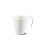Ca trà sứ Minh Long 0.35 L - Harmony Lys - Trắng Ngà