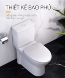 Bồn cầu 2 khối Caesar CD1340