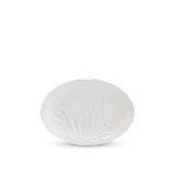 Dĩa oval sứ Minh Long 32 cm - Sen IFP - Trắng Ngà