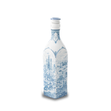 Chai sứ dưỡng sinh vuông sứ Minh Long 1.0 L + nắp (K1) - Dưỡng Sinh - Nam Quốc - Sài Gòn