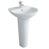 Chân lavabo chậu rửa mặt INAX L-288VD (L288VD)