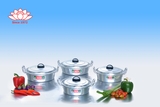 Chảo nhôm nắp xi Tân Đức Thành 24cm